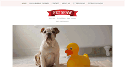 Desktop Screenshot of mypetspaw.com